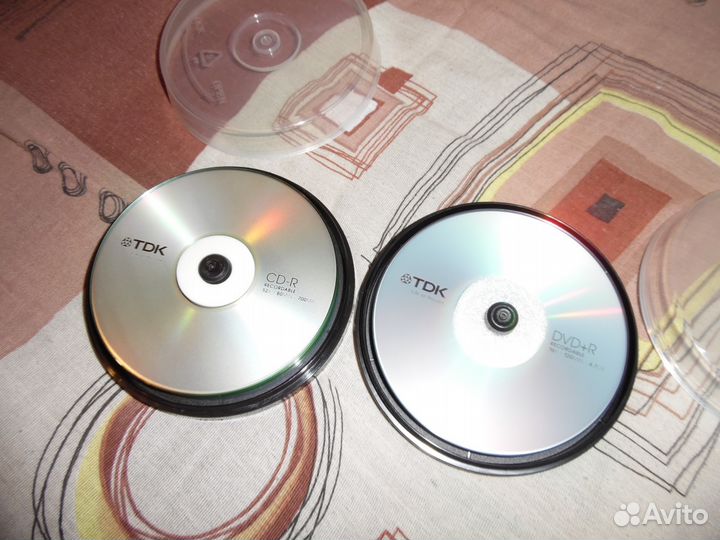 DVD диски и конверты