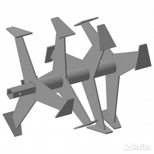 Культиваторы к м/б гусиные лапки S24 (6 гр),390/35