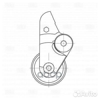 Ролик грм натяж. для ам VW Tuareg (02) 4.2 (CM