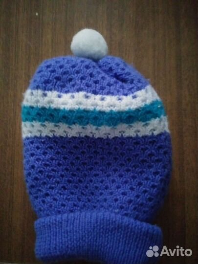 Шапка детская демисезонная от1месяца до 1 года