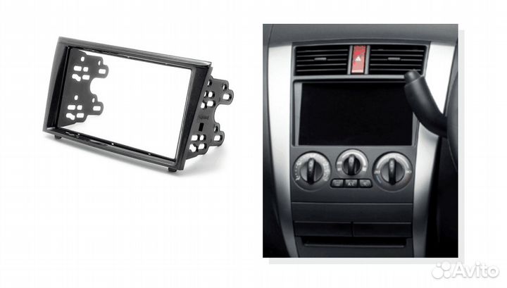 Переходная рамка Mitsubishi Pajero 4 IV montero