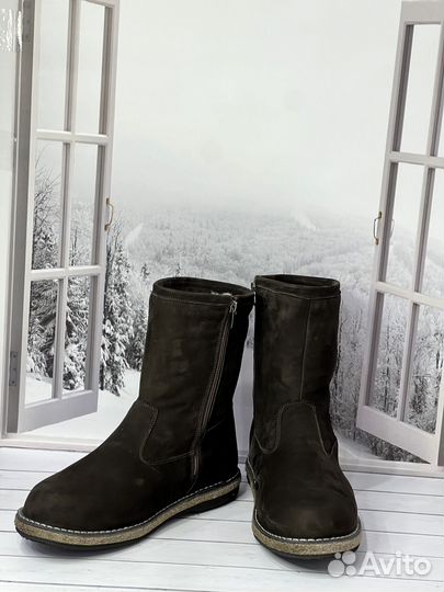 Мужские угги с замком / Зимняя обувь