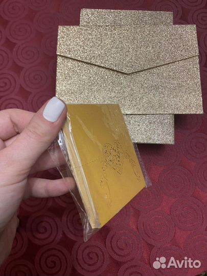 Свадебные конверты для пригласительных+карточки