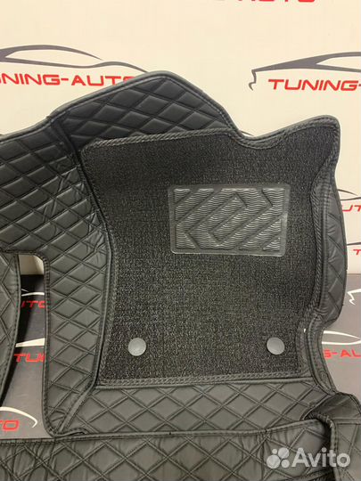 Ковры в салон Corolla filder E165/160 Hybrid Ворс чёрный