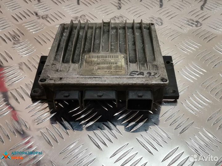 Блок управления двигателем Renault Clio 7711497054
