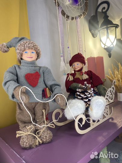 Куколки винтаж Япония