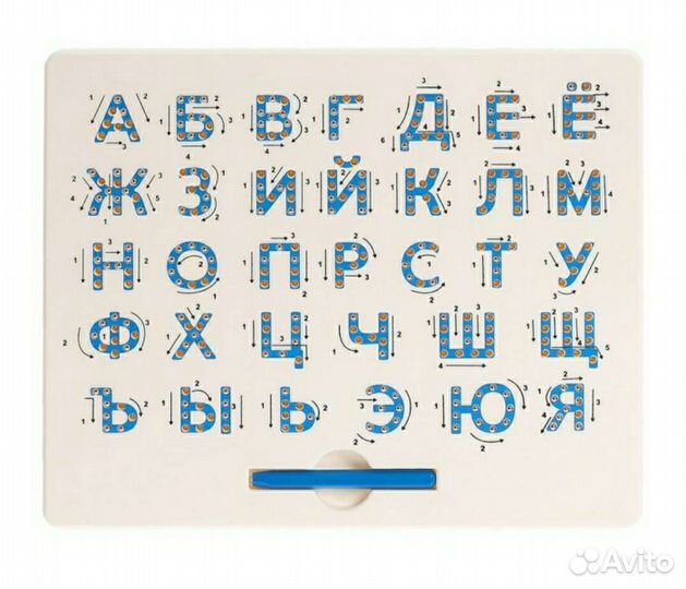 Магнитный планшет для изучения букв