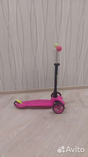 Самокат детский трехколесный