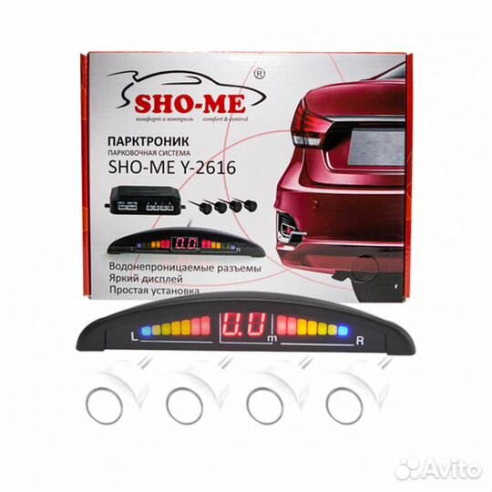 Парктроник Sho-Me Y-2616, 22мм на 8 датчиков