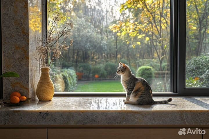 Каменные подоконники от производителя