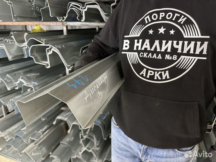 Порог Land Rover Discovery 3 кузовной правый