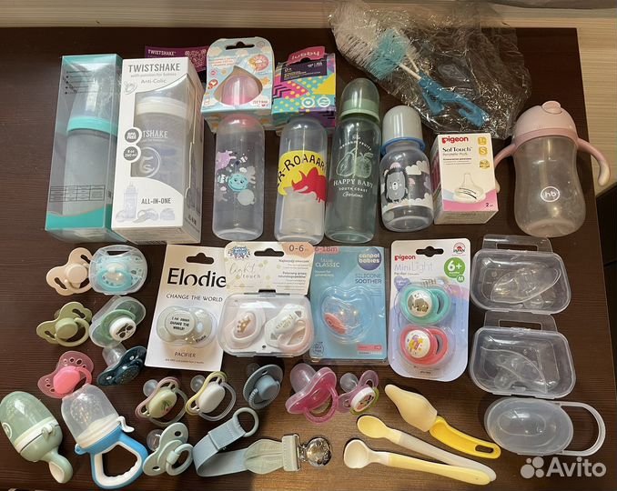 Соски, бутылочки avent, ложки, пустышки