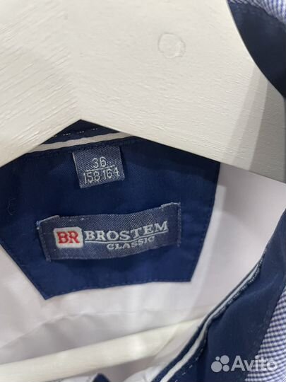 Рубашка школьная для мальчиков 158.164