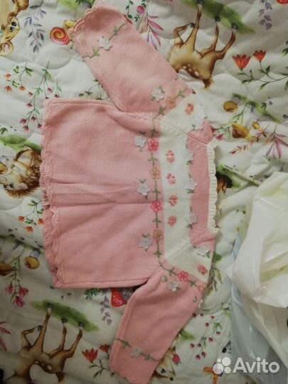 Кофточка х/б для девочки 4 года