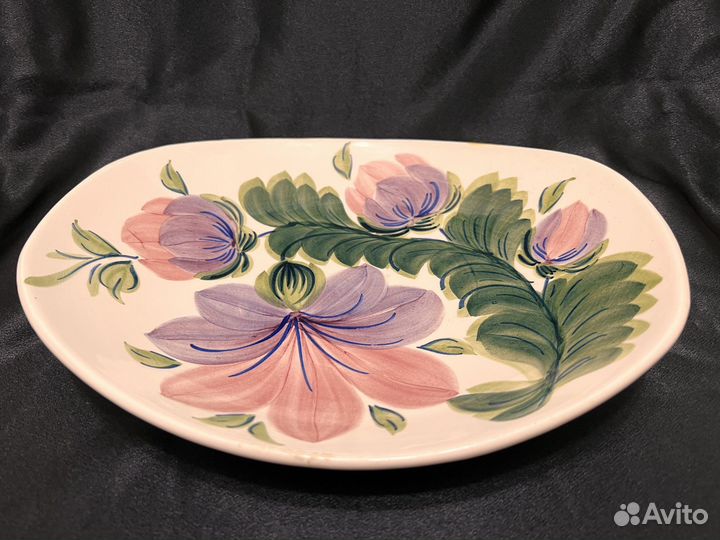 Блюдо зик конаково СССР