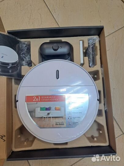 Робот-пылесос redmond RV-R450 (Новый)