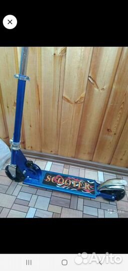 Самокат светящиеся колëса