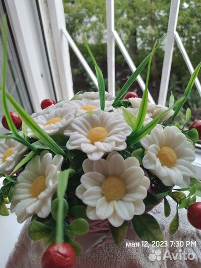 Букет из мыла