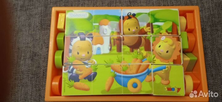 Развивающая игра 3 в 1, Франция. От 2-3 лет