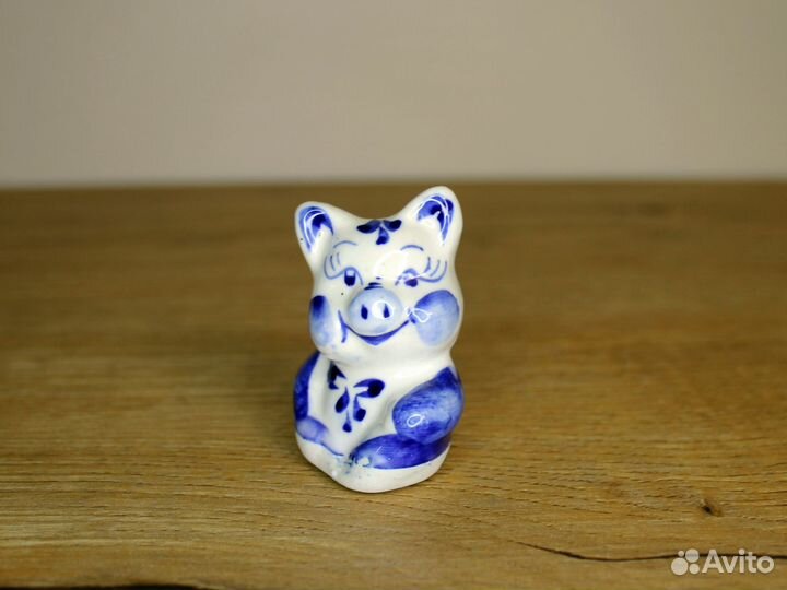 Фигурки животных гжель