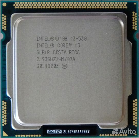 Intel Core i3-530 2.93 GHz 2core LGA1156