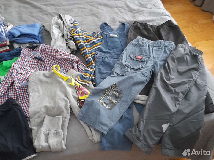 Вещи пакетом на мальчика 4-5 лет