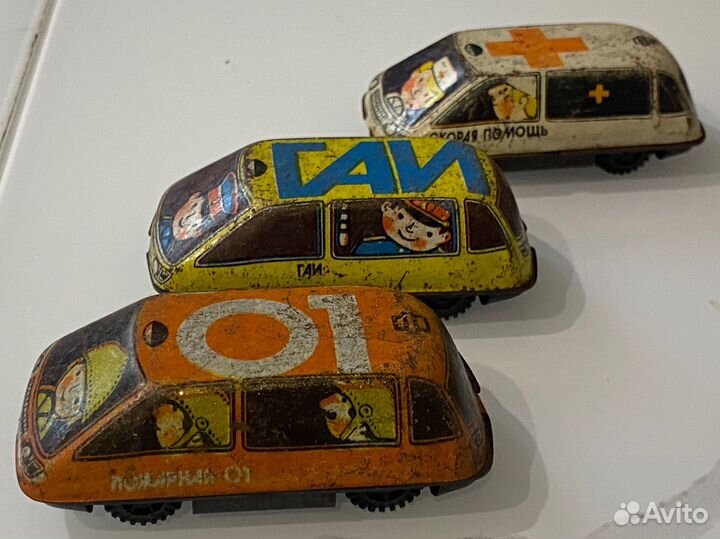 Набор «Служебные микроавтобусы» СССР, 1975 г