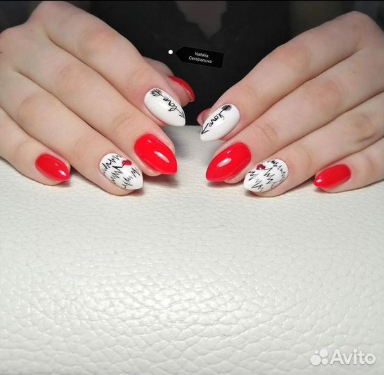 Маникюр гель лак