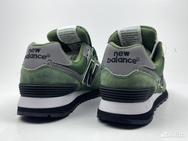 Кроссовки New Balance 574 из натуральной замши