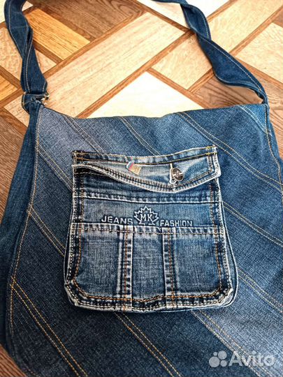 Сумка джинсовая handmade