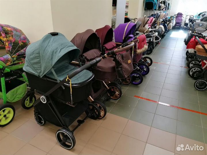 Коляски 2в1, 3в1, трансформеры