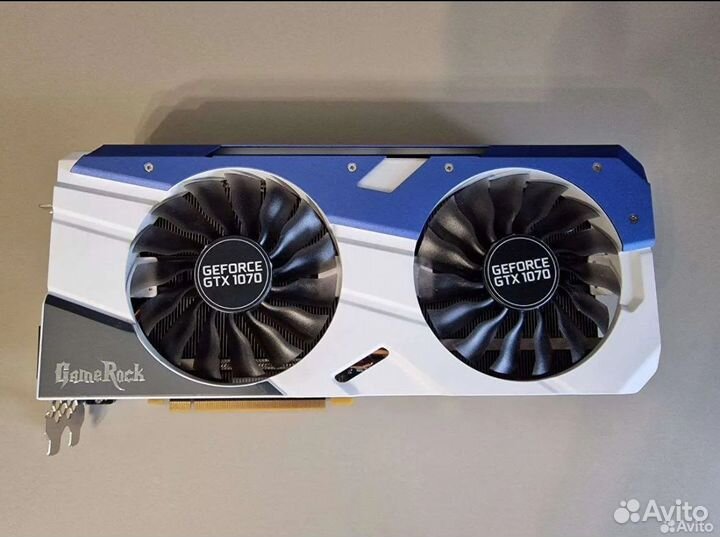 Видеокарта palit 1070 8GB gamerock