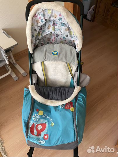 Санки коляска nika