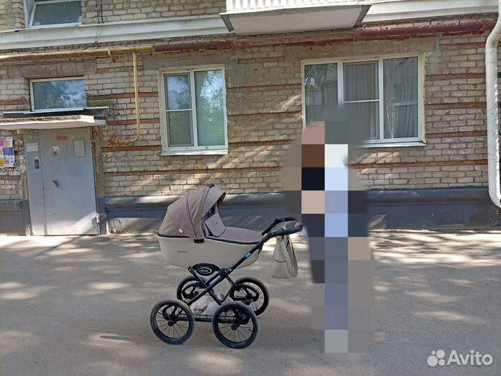 Коляска 2 в 1 aroteam moreno sl 2021 (бежевый)