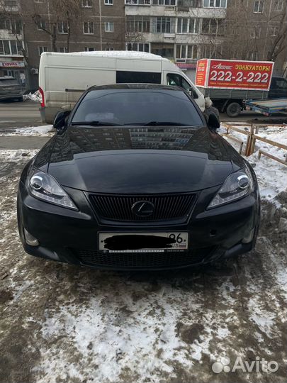 Фары lexus is 250 с галкой