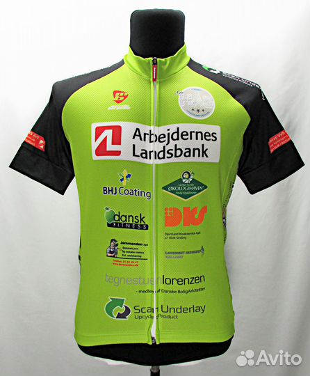 Marcello Bergamo Бергамо Велоджерси Оригинал Лайм