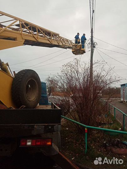 Аренда и услуги телескопической автовышки, 250 кг, 17 м