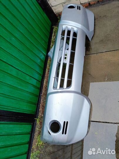 Бампер на Митсубиси Паджеро 3