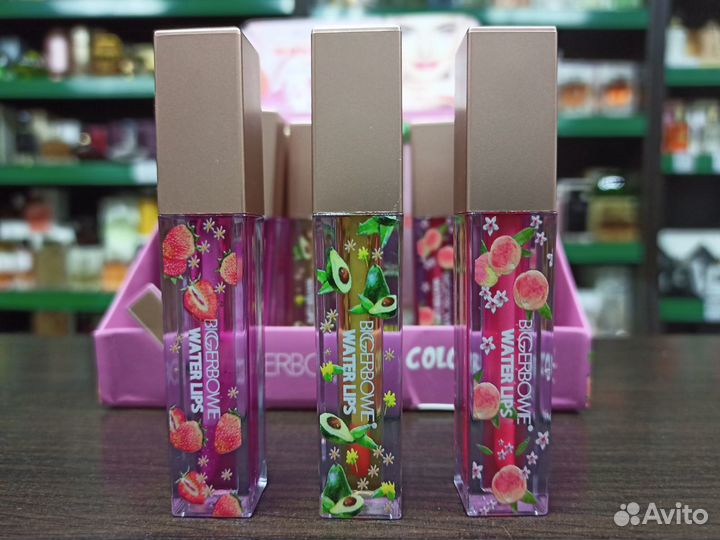 Блеск для губ с фруктовой эссенцией 6 гр