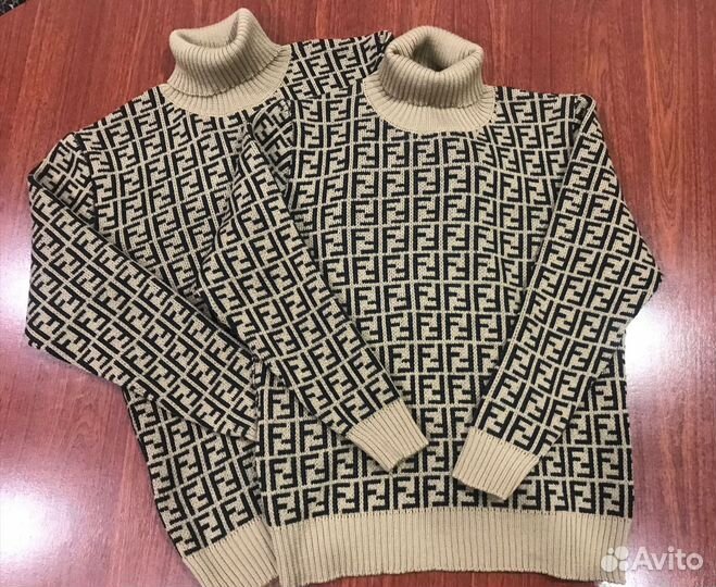 Водолазка с повязкой под fendi