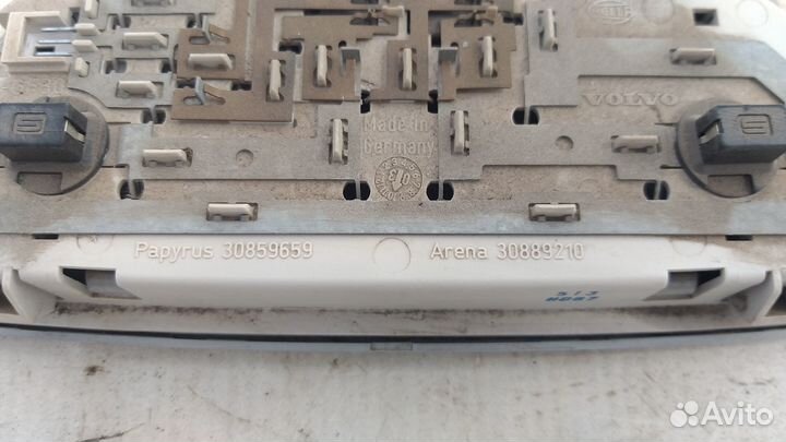 Плафон салонный задний Volvo S40
