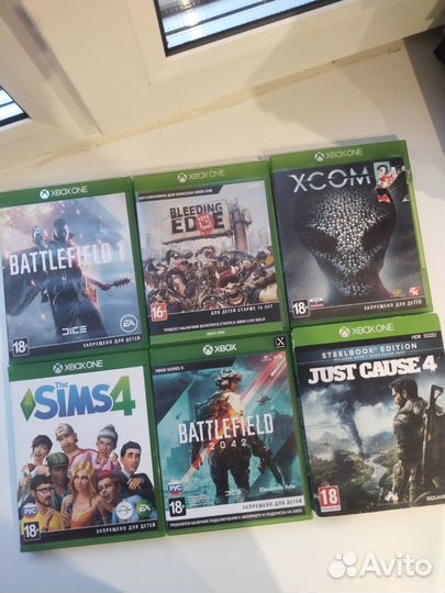 Игры для икс бокс Ван s/x 17 дисков