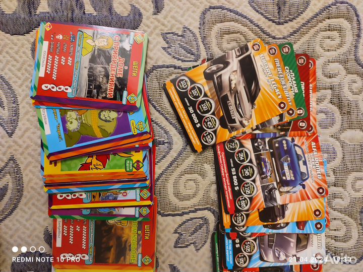 Коллекционные карточки Скуби-Ду, Черепашки-ниндзя