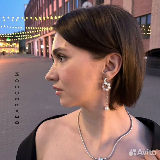 Серьги с подвесками