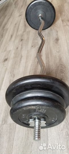 Штанга гриф блины бу