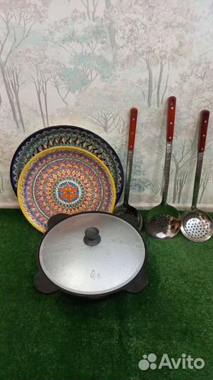 Казан чугунный 4 лит