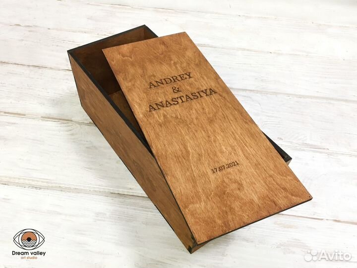 Винная коробка - коробка для вина на свадьбу