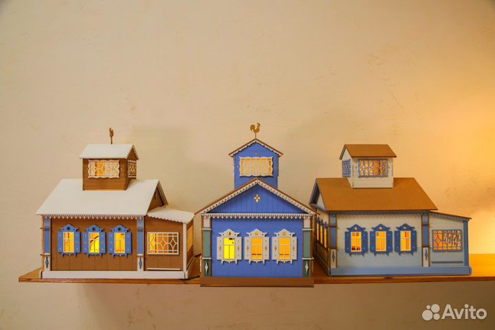 Конструктор-светильник «Деревенский Домик»