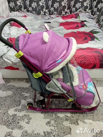 Коляска санки