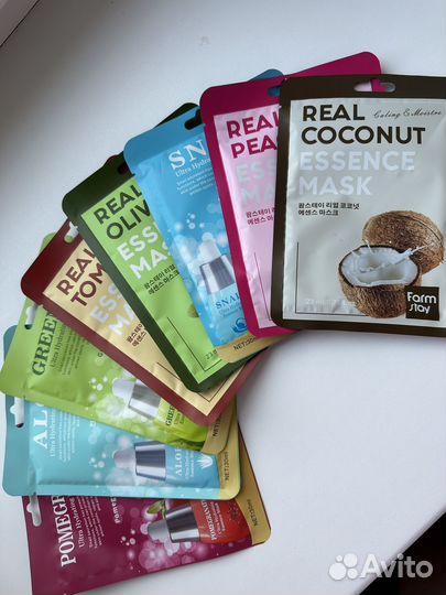 Набор корейских масок для лица